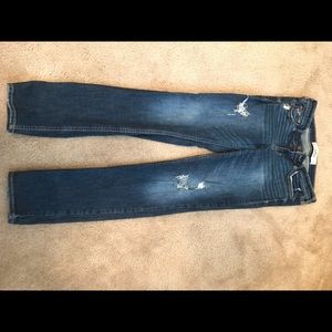 Hollister ripped jeans